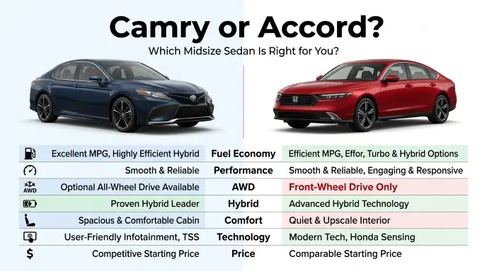 Camry or Accord