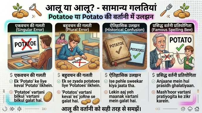 Common Mistakes with Potatoe or Potato