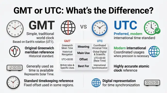 gmt or utc