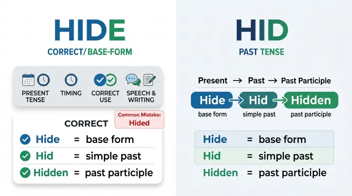Hid or hide