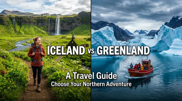 Iceland vs Greenland