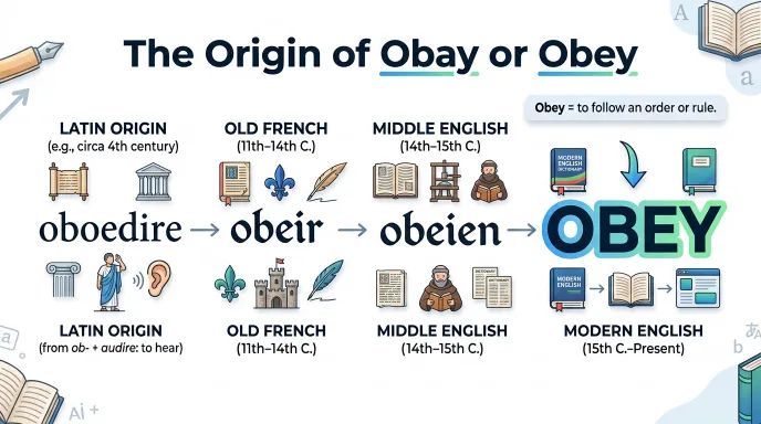 The Origin of Obay or Obey