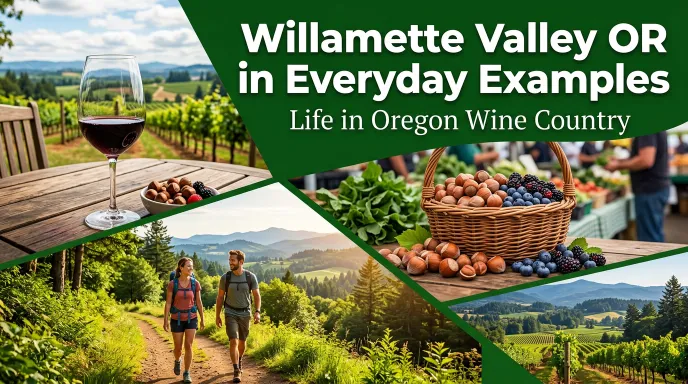 Willamette Valley OR in Everyday Examples