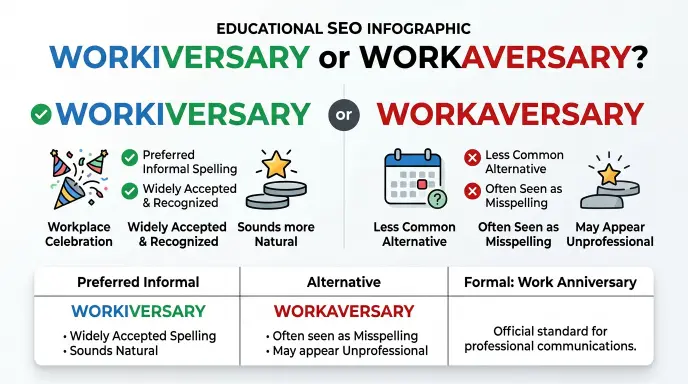 Workiversary vs Workaversary