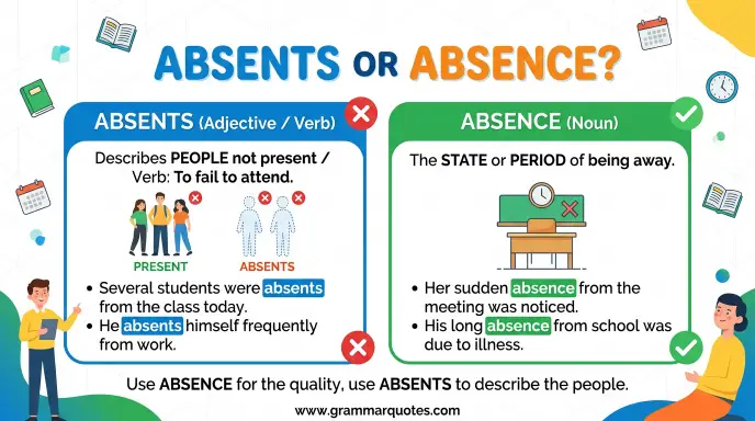 Absents or Absence
