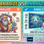 analize or analyze