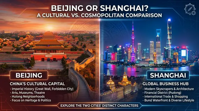 Beijing or Shanghai
