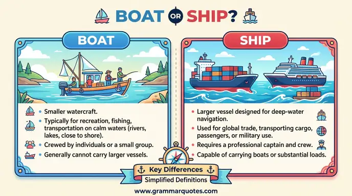 Boat or Ship