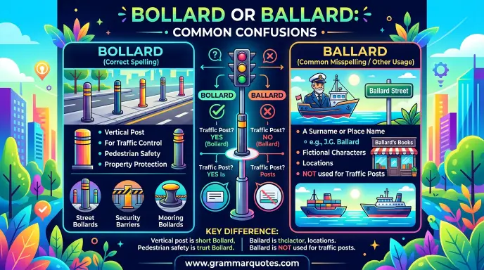 Bollard or Ballard
