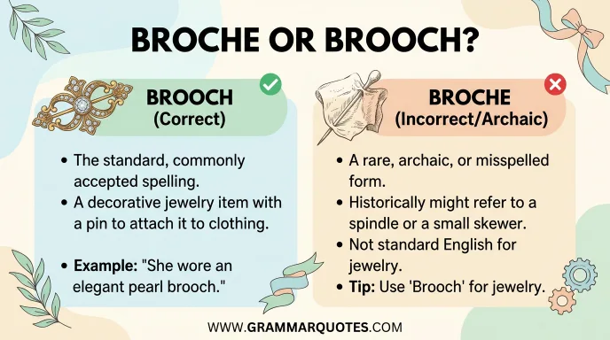 broche or brooch