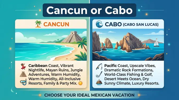 Cancun or Cabo