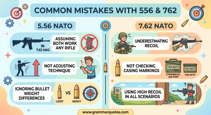 Common Mistakes With 556 and 762