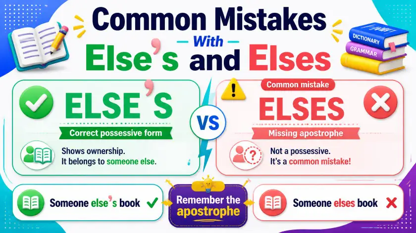 Common Mistakes With Else's and Elses
