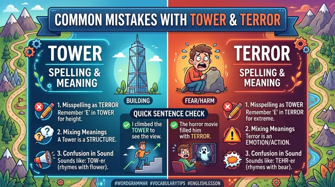 Common Mistakes with Tower or Terror