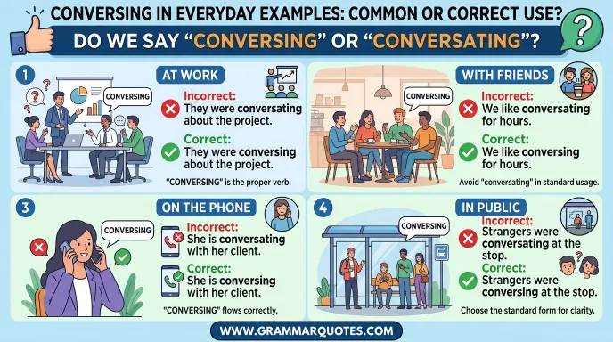 Conversing in Everyday Examples