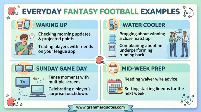 Everyday Fantasy Football Examples