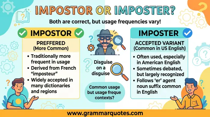 Impostor or Imposter