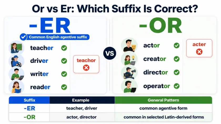 Or vs Er