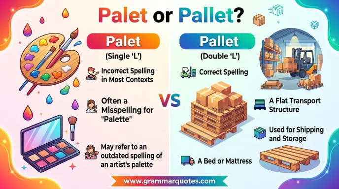 Palet or Pallet