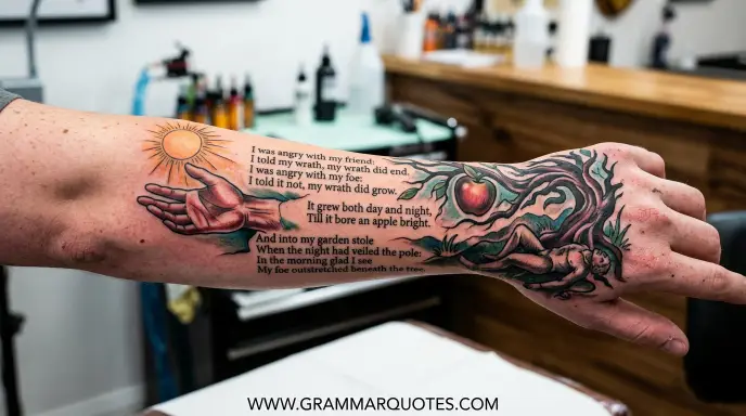 poison tree tattoo