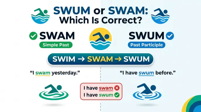 Swum or Swam
