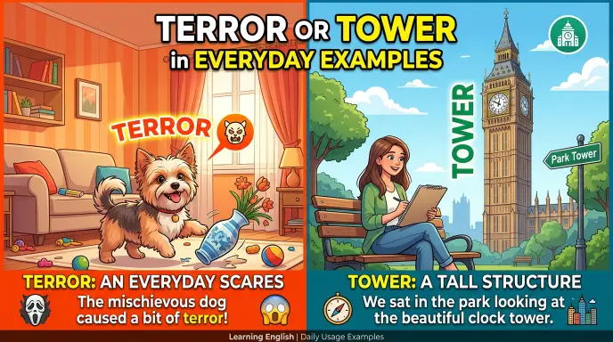 Terror or Tower in Everyday Examples