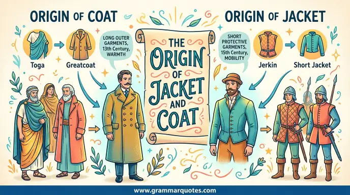 The Origin of Jacket and Coat