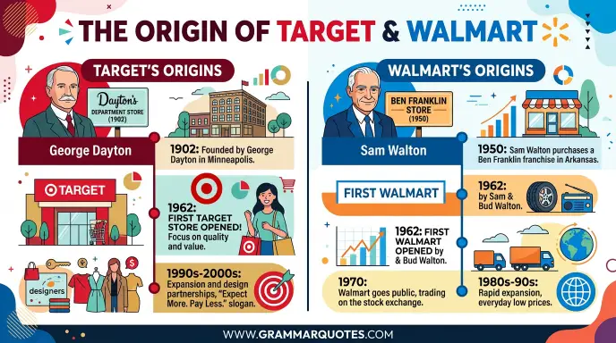 The Origin of Target and Walmart