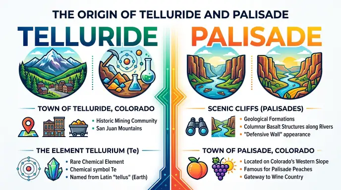 The Origin of Telluride and Palisade