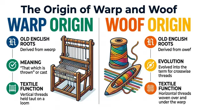 The Origin of Warp and Woof