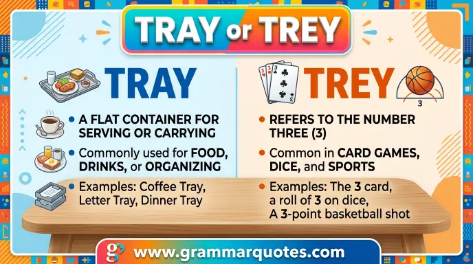 Trey or Tray