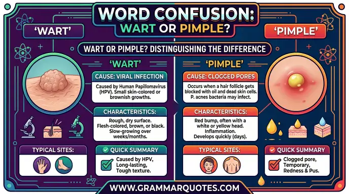 Wart or Pimple