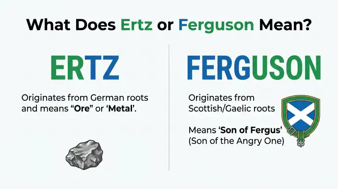 What Does Ertz or Ferguson Mean?