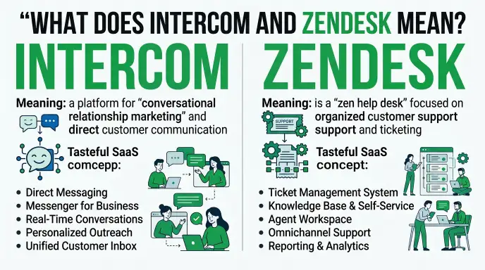 What Does Intercom or Zendesk Mean?
