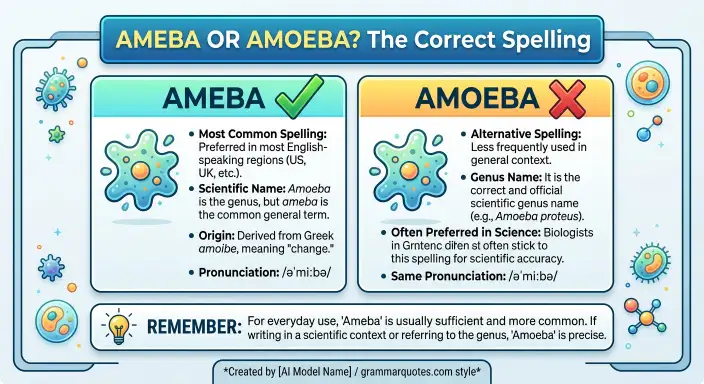 ameba or amoeba