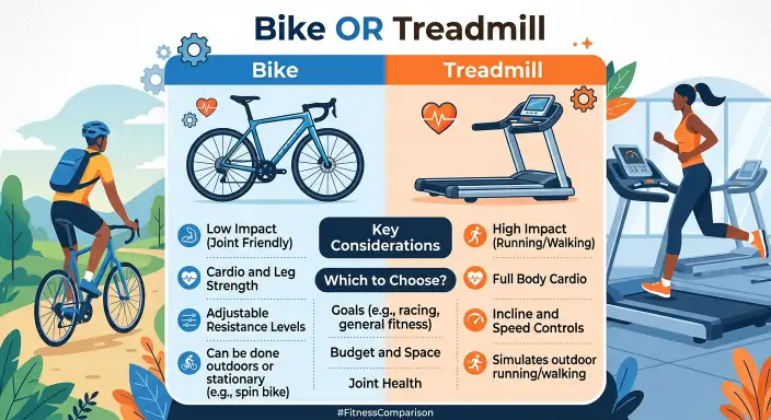 bike or treadmill
