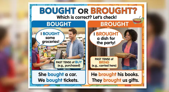 Bought or Brought