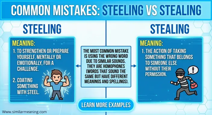 Common Mistakes: Steeling and Stealing