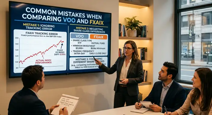 Common Mistakes When Comparing VOO and FXAIX