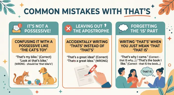Common Mistakes With That’s