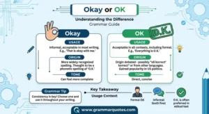 Okay or OK