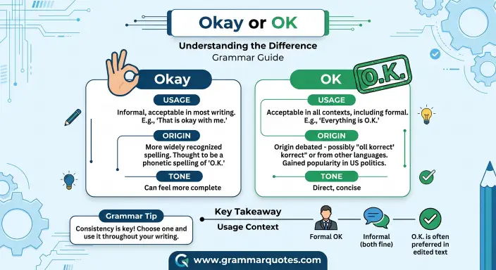 Okay or OK