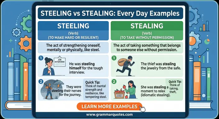 steeling or stealing