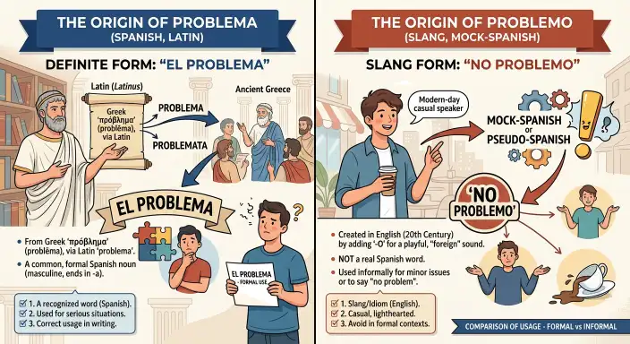 The Origin of Problemo and Problema