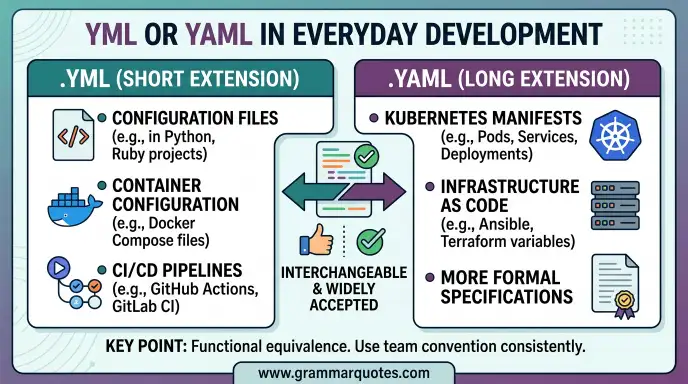 YML or YAML in Everyday Development