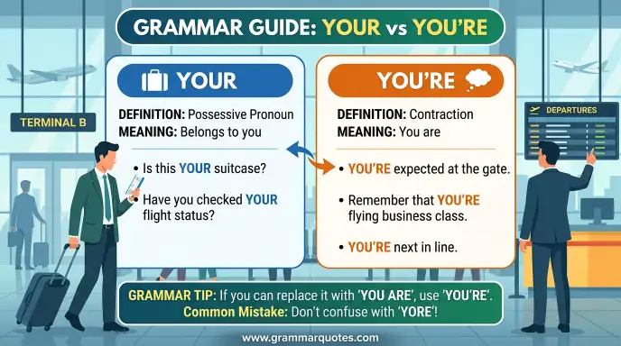 Your vs You're